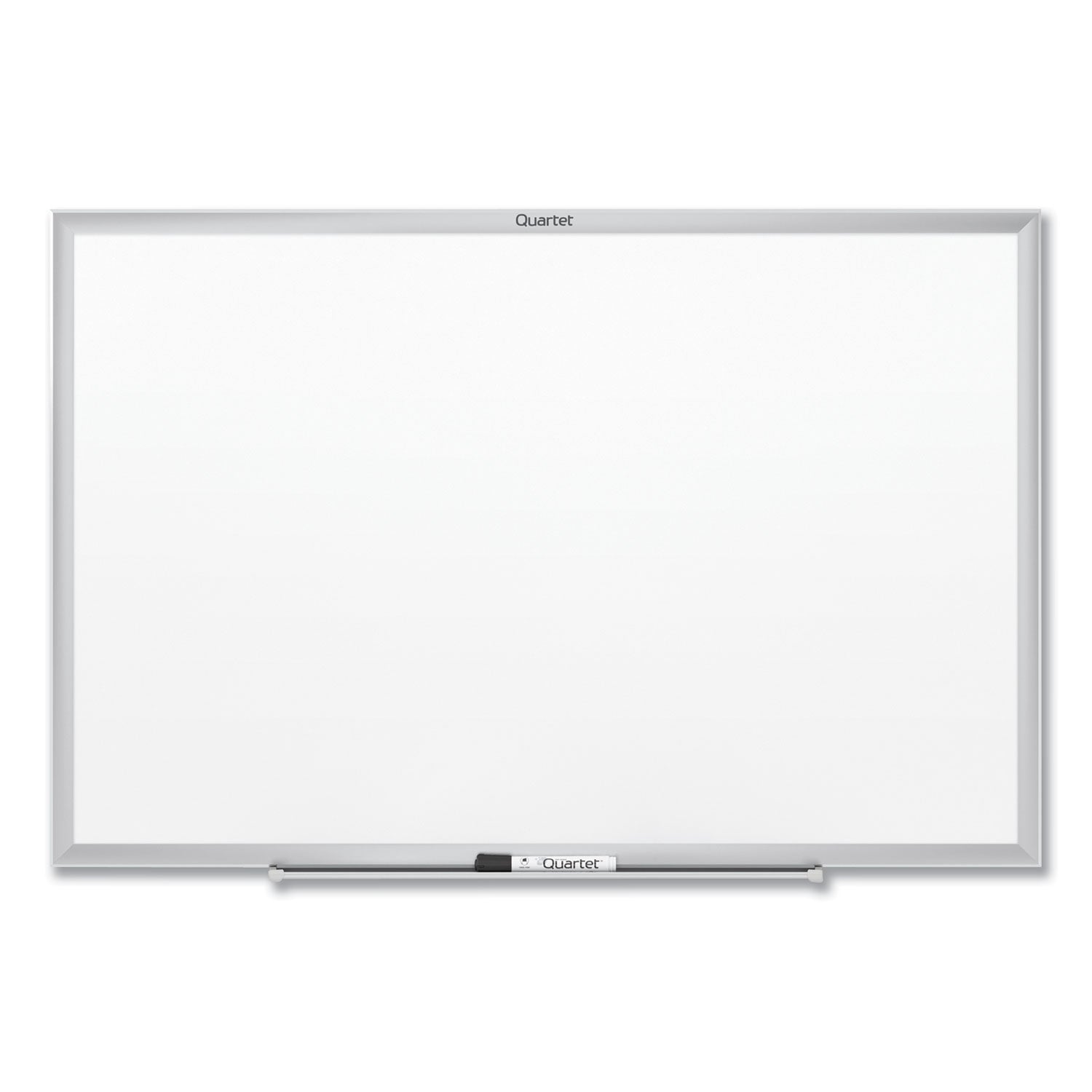 Quartet® Classic Series Total Erase Dry Erase Boards, 72" x 48", White Surface, Anodized Aluminum Frame
