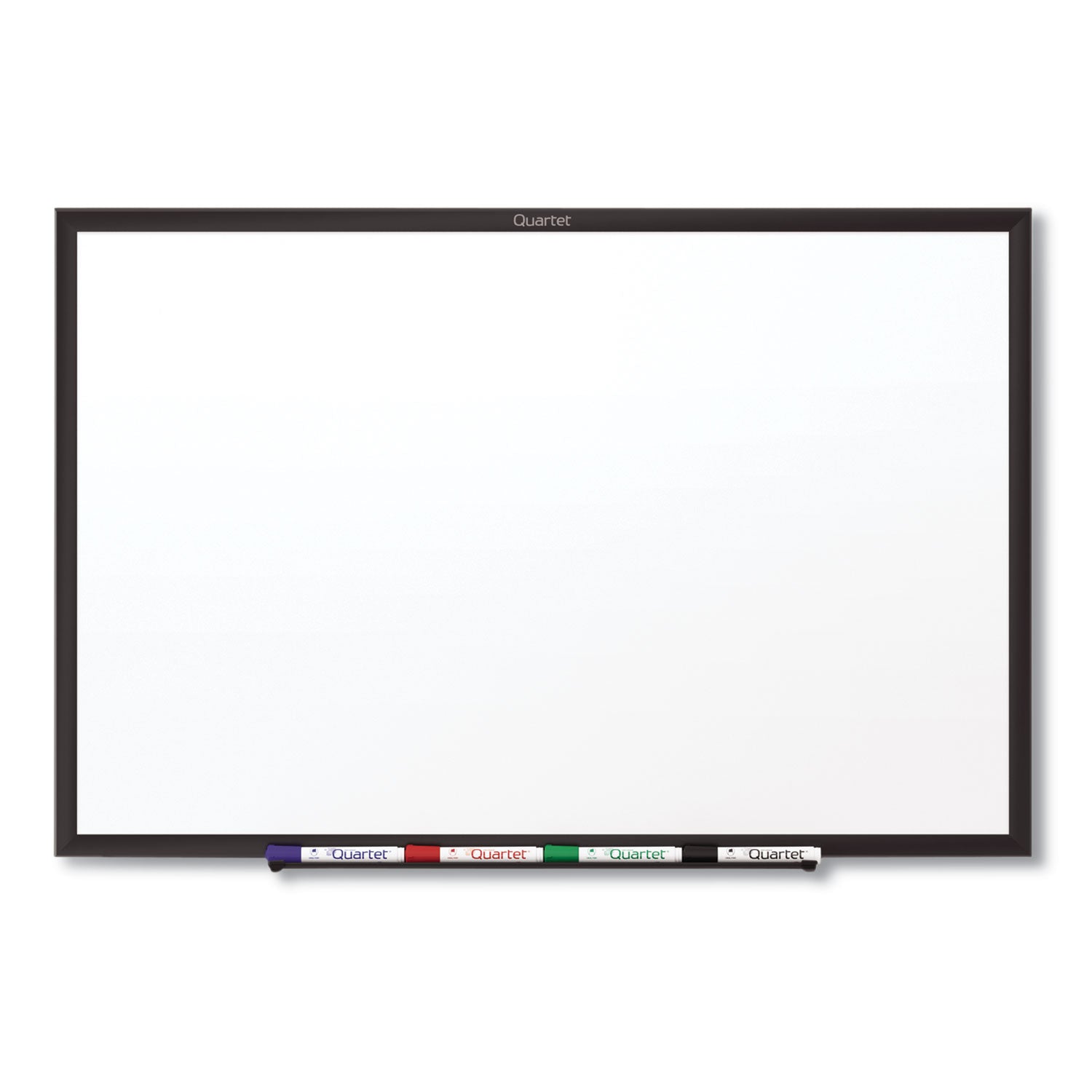 Quartet® Classic Series Total Erase Dry Erase Boards, 60" x 36", White Surface, Black Aluminum Frame