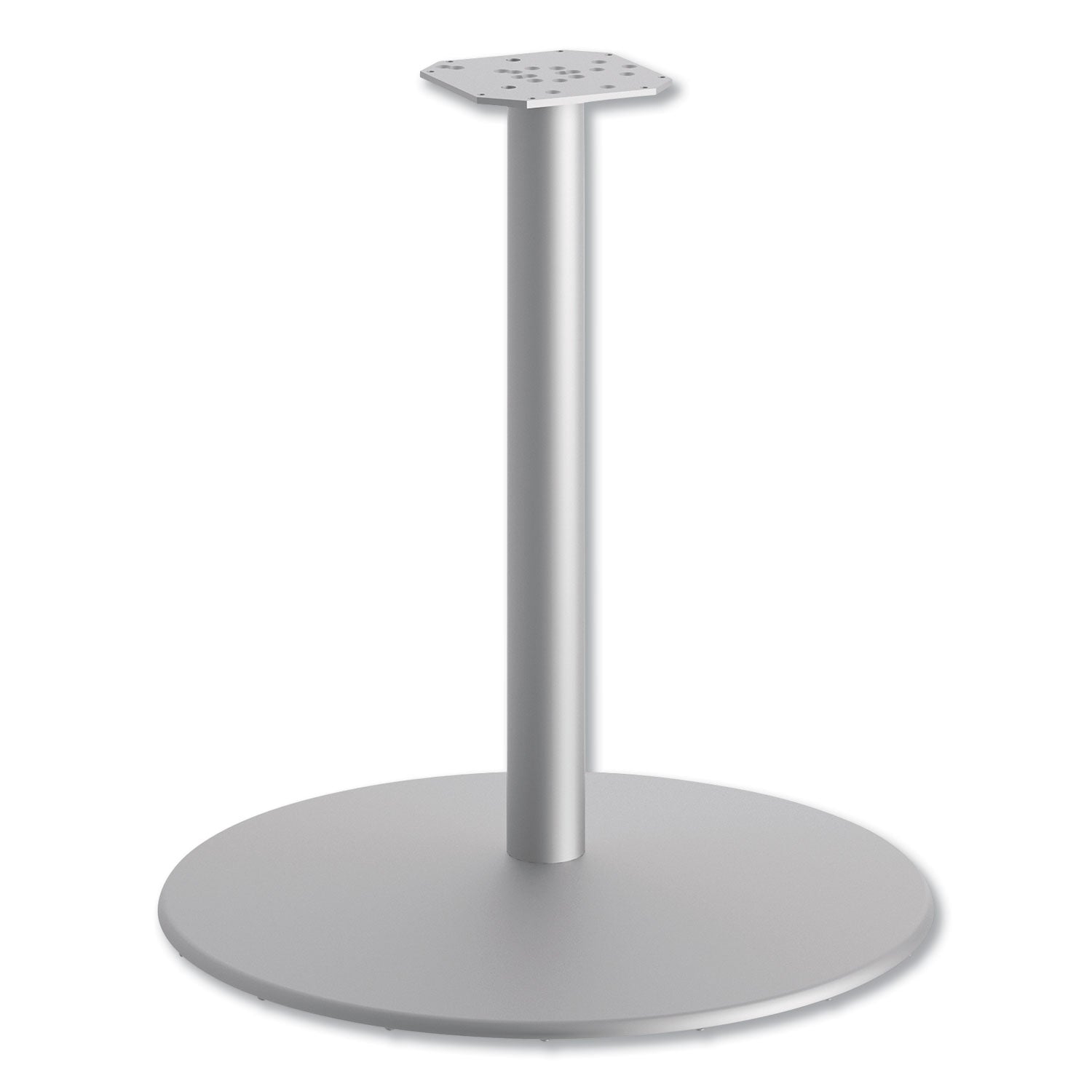 Round Disc Base for 30" Table Tops | Silver