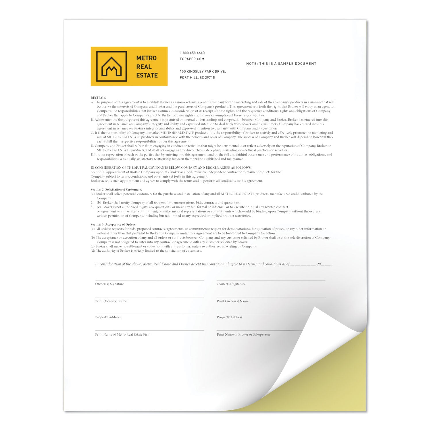xerox Revolution Digital Carbonless 2-Part Paper
