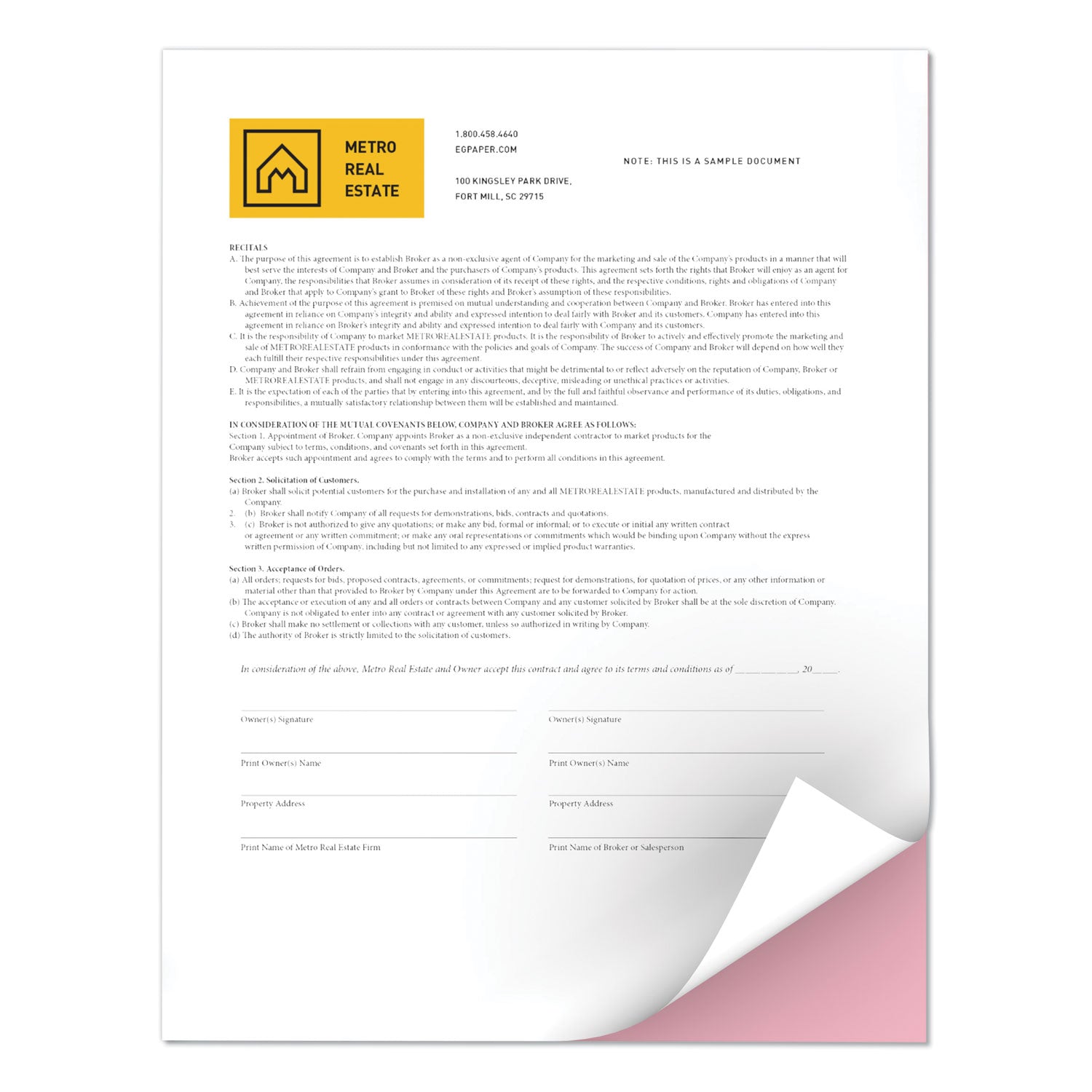 xerox Revolution Digital Carbonless 2-Part Paper