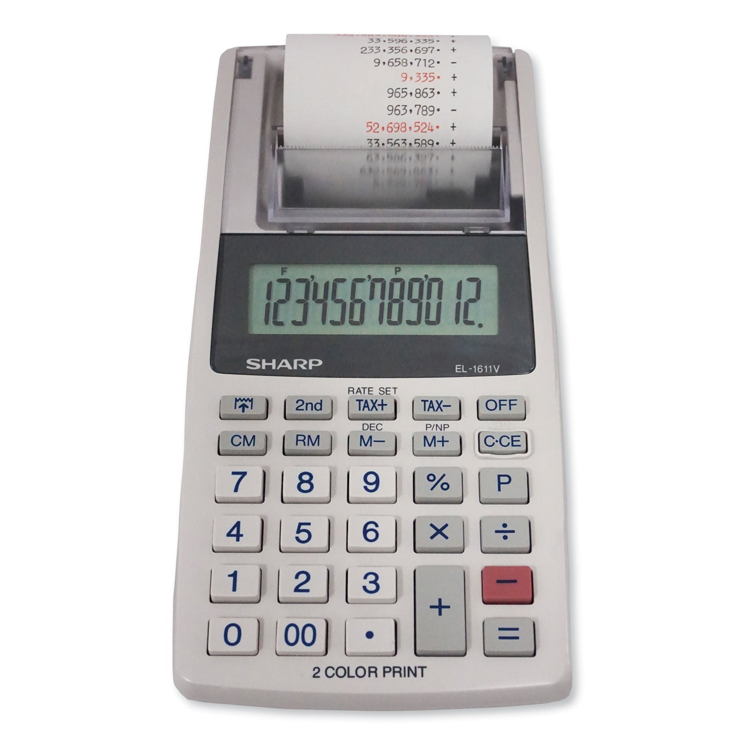 Printing Calculator | Sharp® EL-1611V Portable
