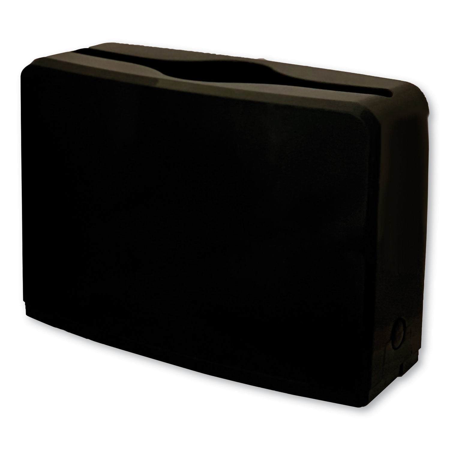 GEN Countertop Folded Towel Dispenser, 10.63 X 7.28 X 4.53, Black