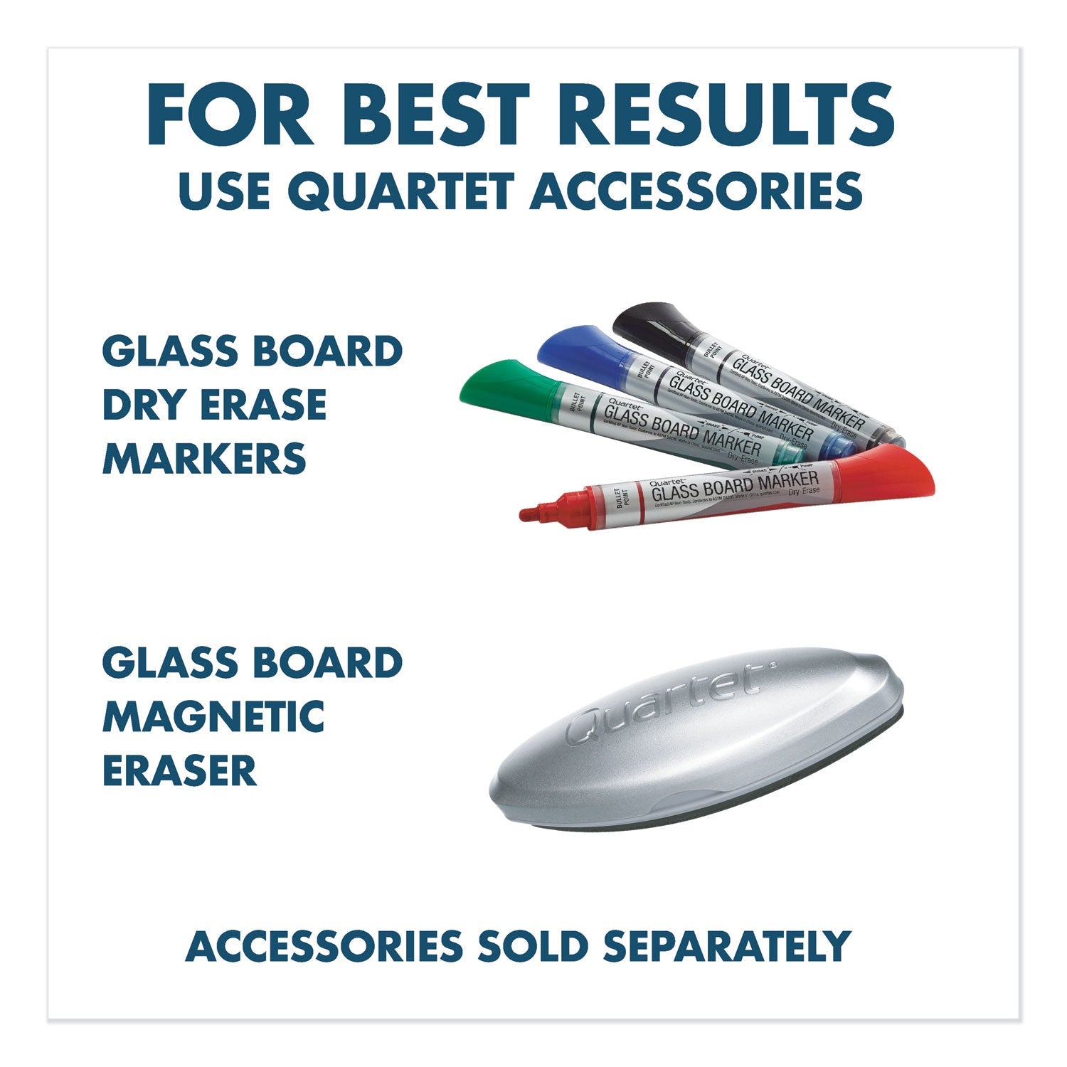 Quartet® Infinity Magnetic Glass Dry Erase Cubicle Board, 30" x 18", White Surface