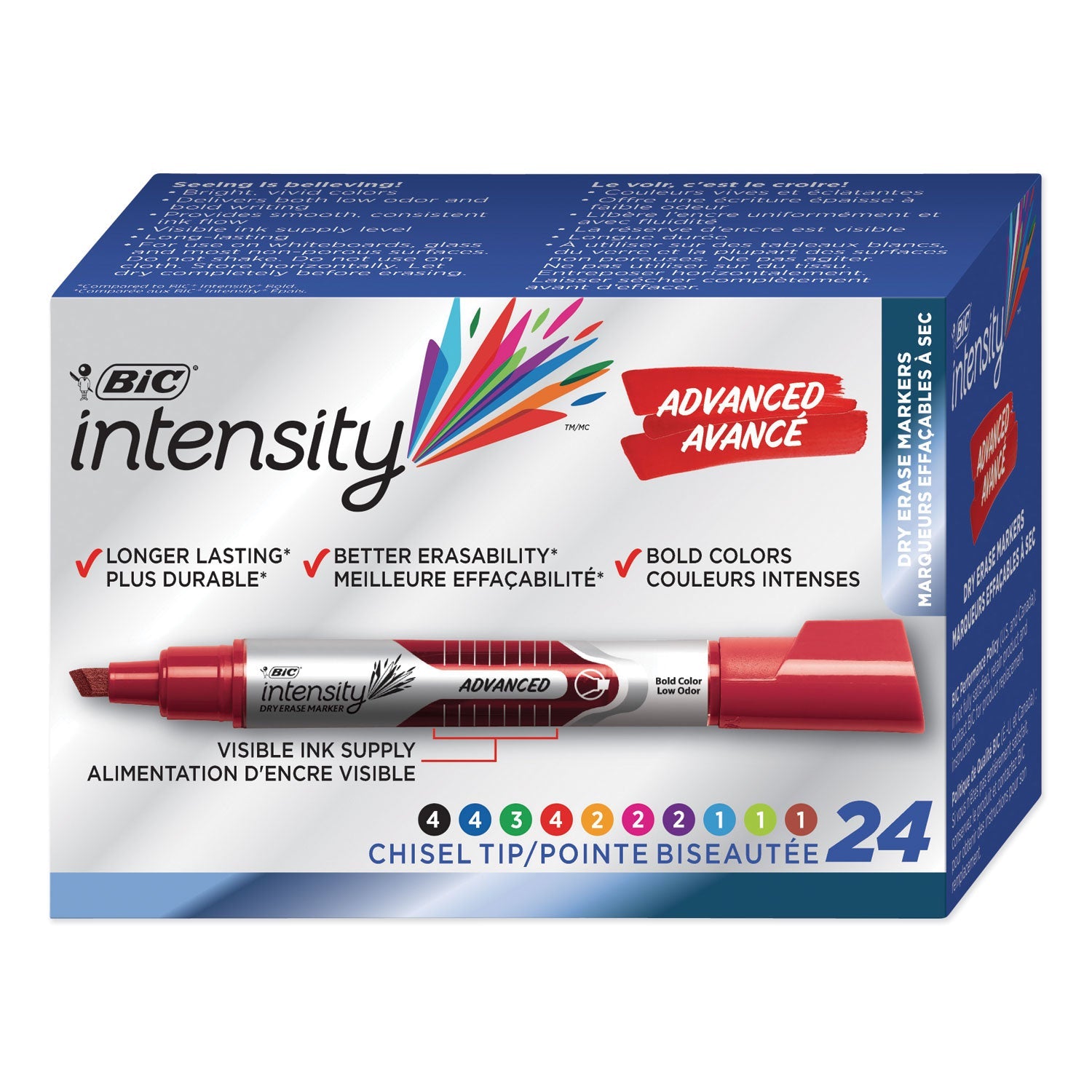 Intensity Advanced Dry Erase Marker | 24/pack