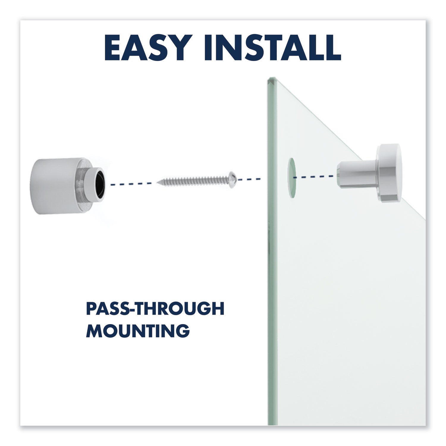 Quartet® Infinity Magnetic Glass Marker Board, 24" x 18", White Surface