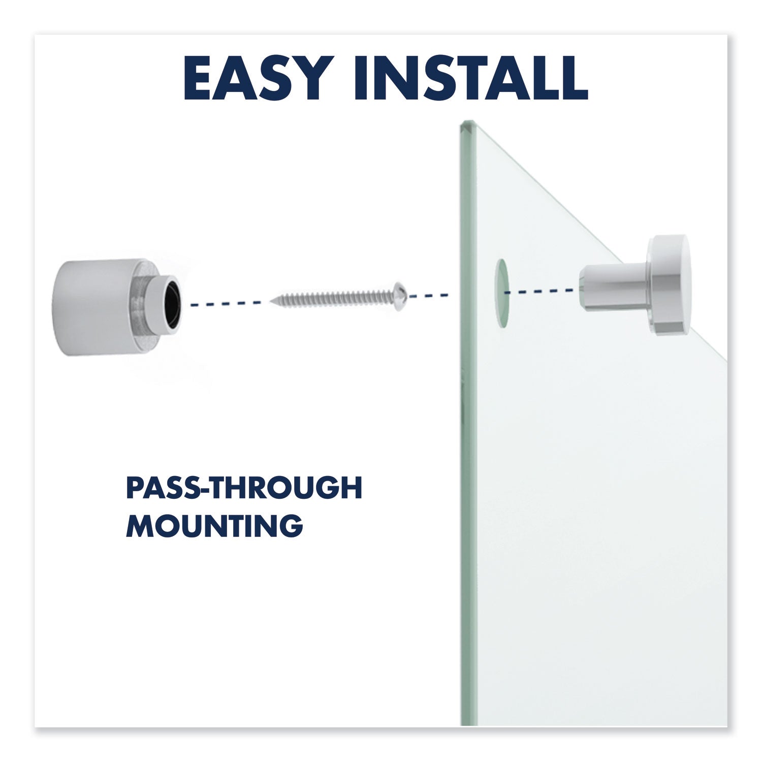 Quartet® Infinity Glass Marker Board, 48" x 36", Frost Surface