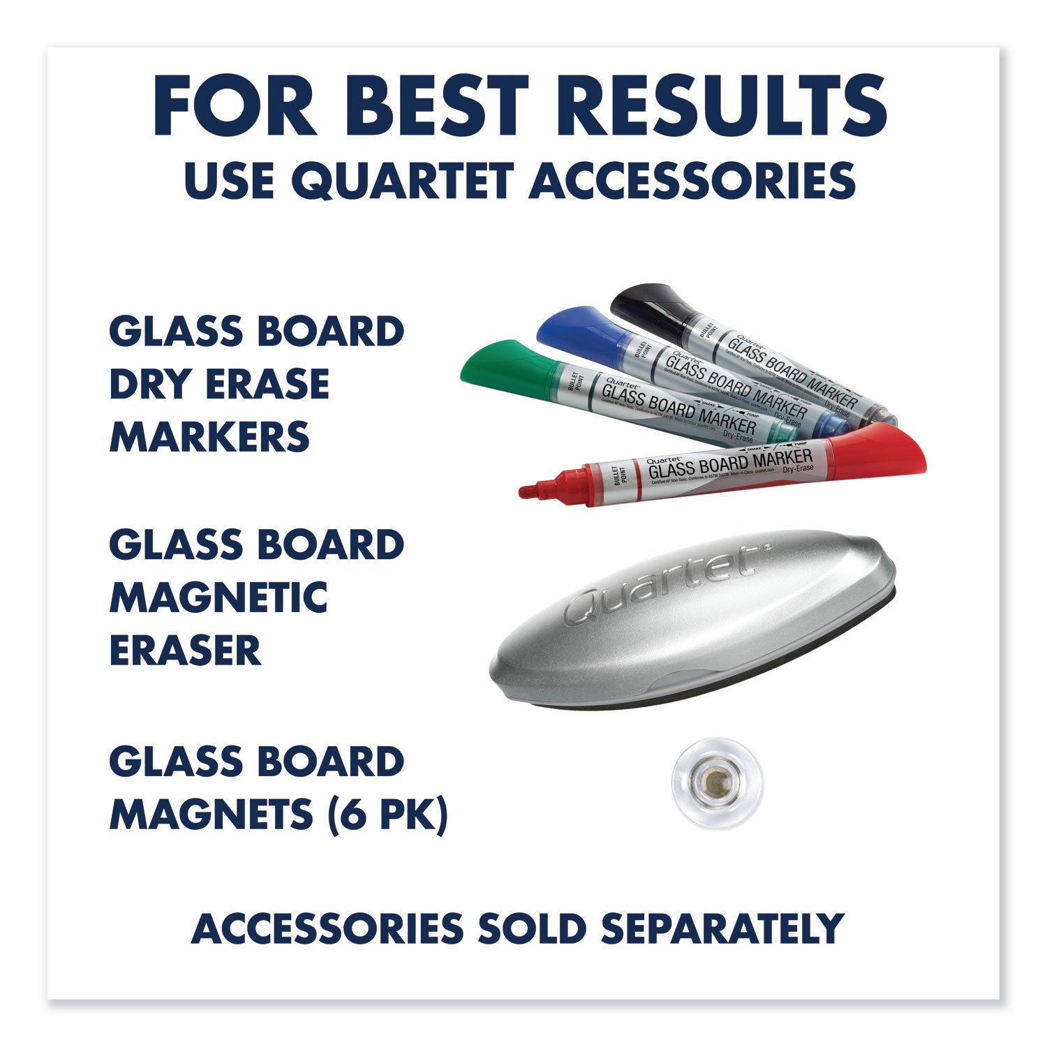 Quartet® Infinity Magnetic Glass Calendar Board, Monthly Planning/Scheduling, 36" x 24", White Surface