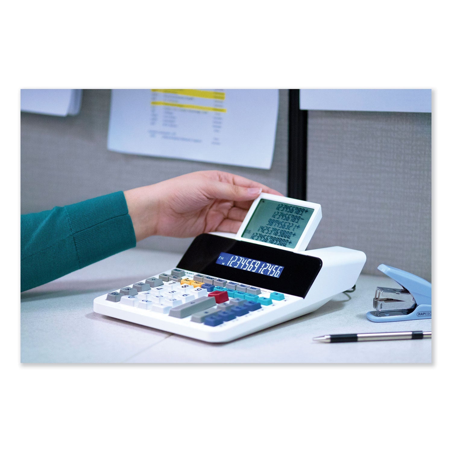 Sharp® EL-1901 Paperless Printing Calculator with Check and Correct