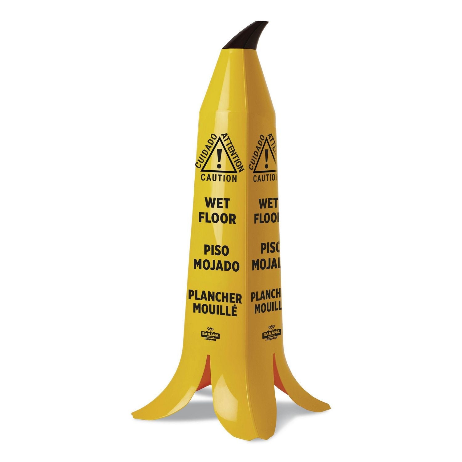 Banana Wet Floor Cones | Yellow
