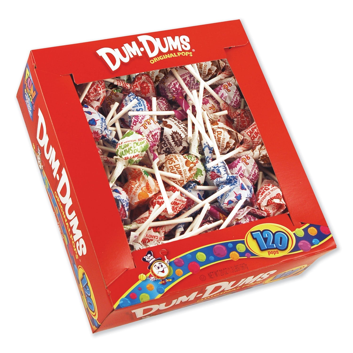 Dum-Dum-Pops | Assorted Flavors, 120/Box