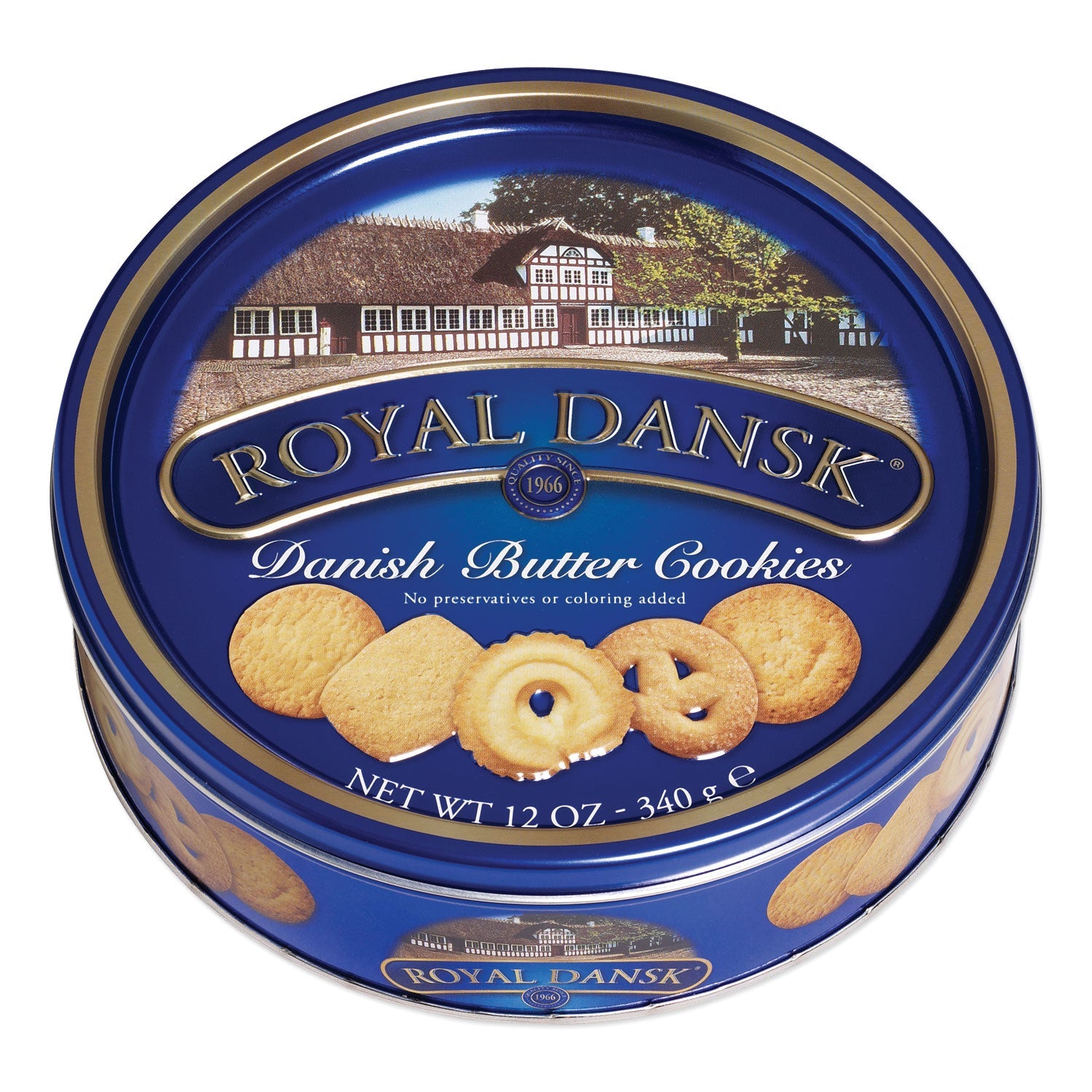 Danish Butter Cookies | 12oz Tin, Royal Dansk®