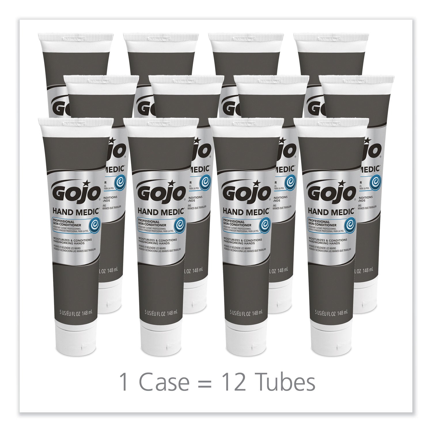 GOJO® Hand Medic Professional Skin Conditioner, 5 Oz Tube, 12/carton