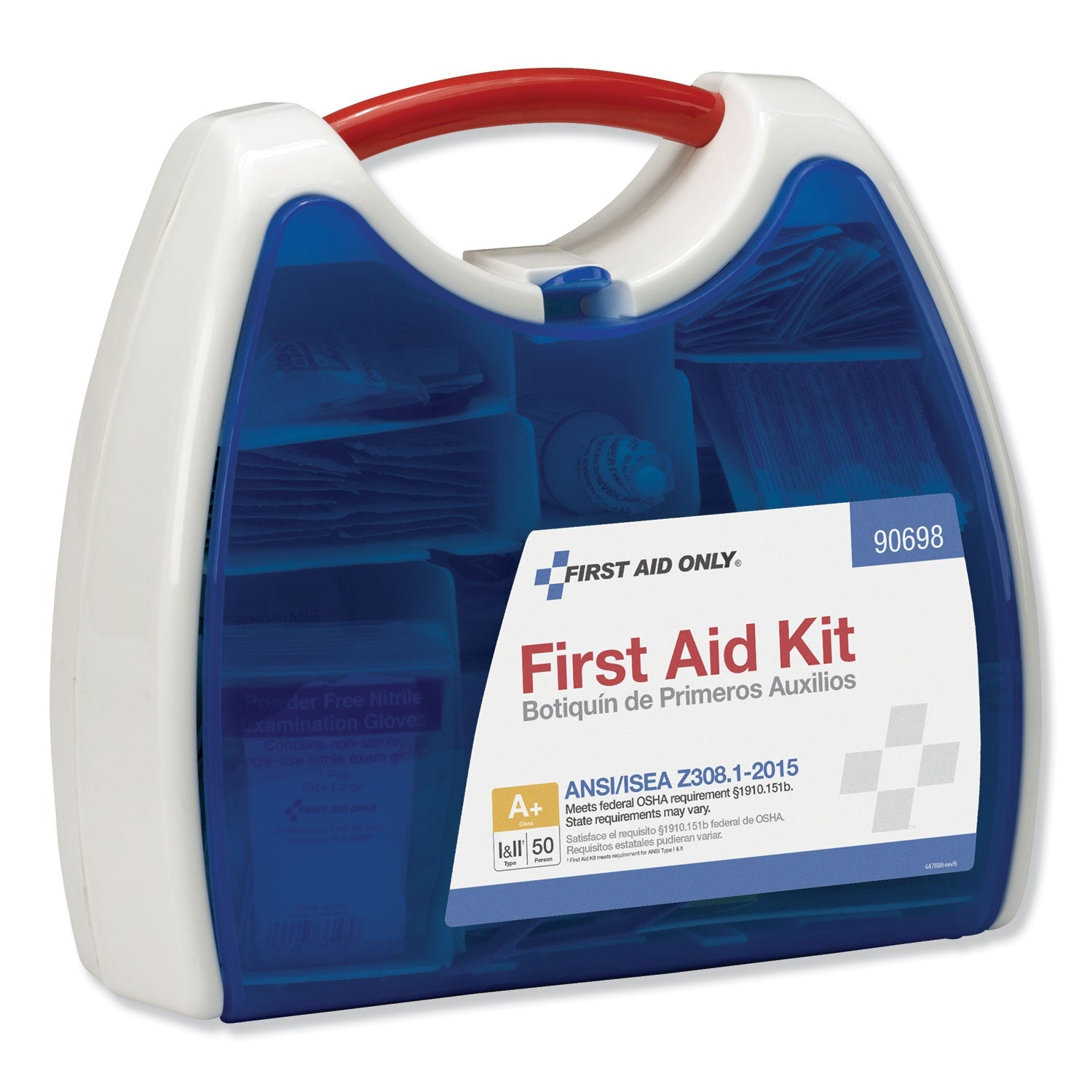 First Aid Only™ Readycare First Aid Kit For 50 People, Ansi A+, 238 Pieces, Plastic Case