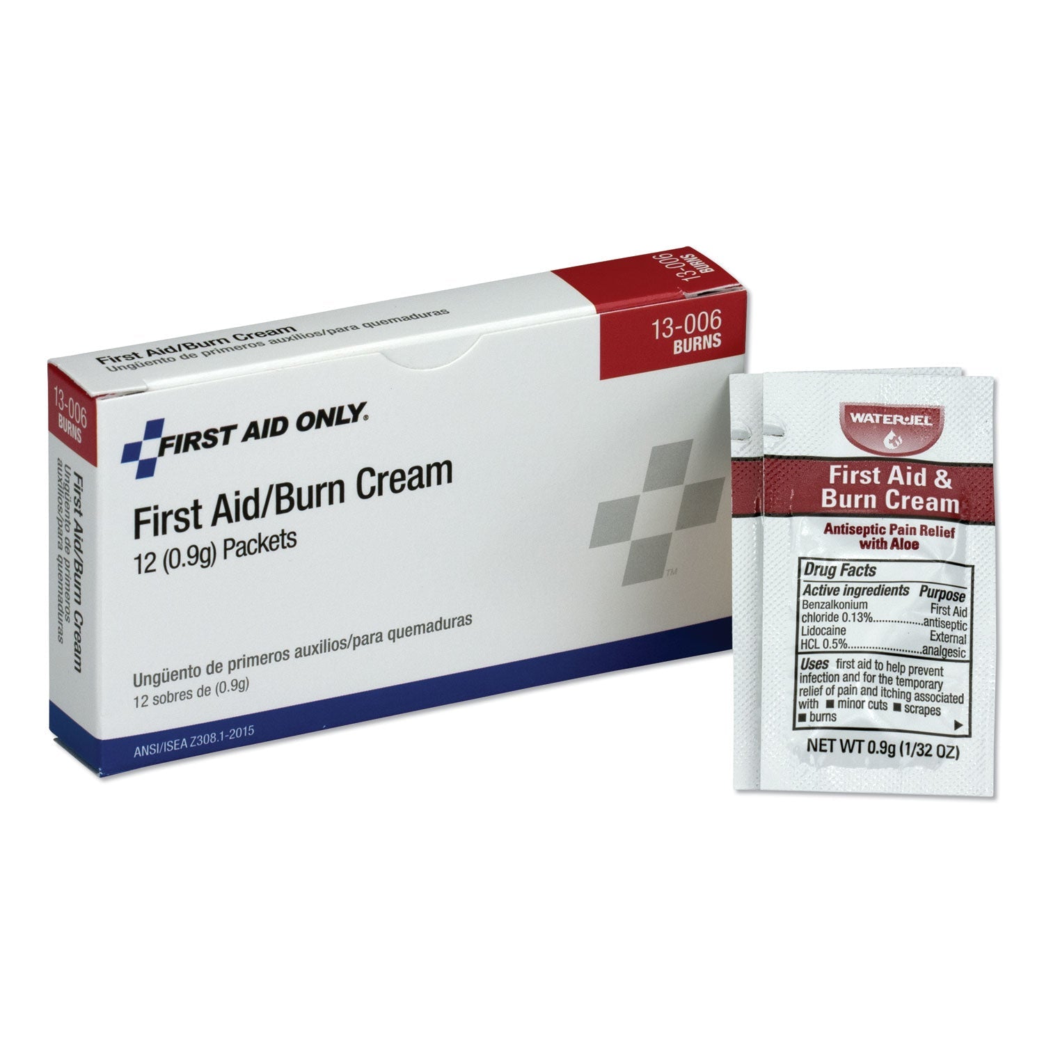 First Aid Burn Cream Packets | 12-Box