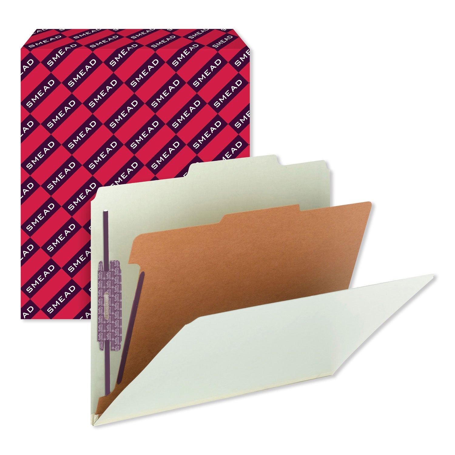 Pressboard Classification Folders | Gray-Green