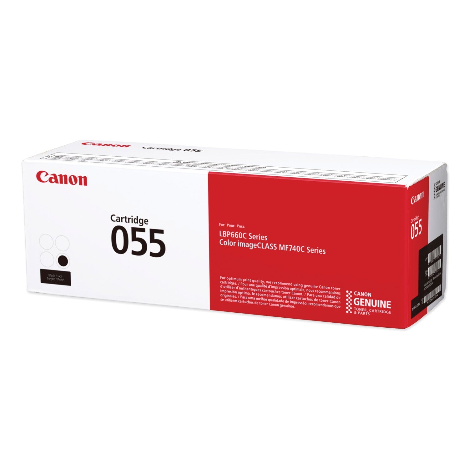 Canon® 3016c001 (055) Toner, 2,300 Page-Yield, Black