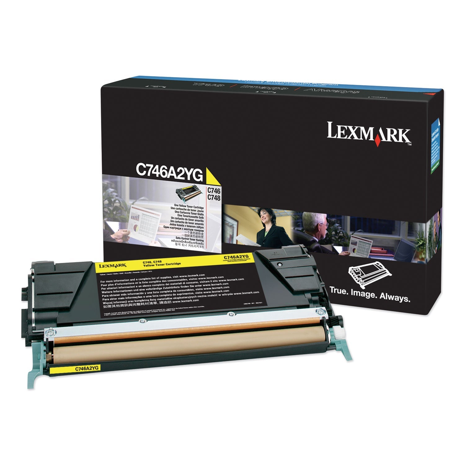 Lexmark C746a2yg Toner | 7k Yield, Yellow