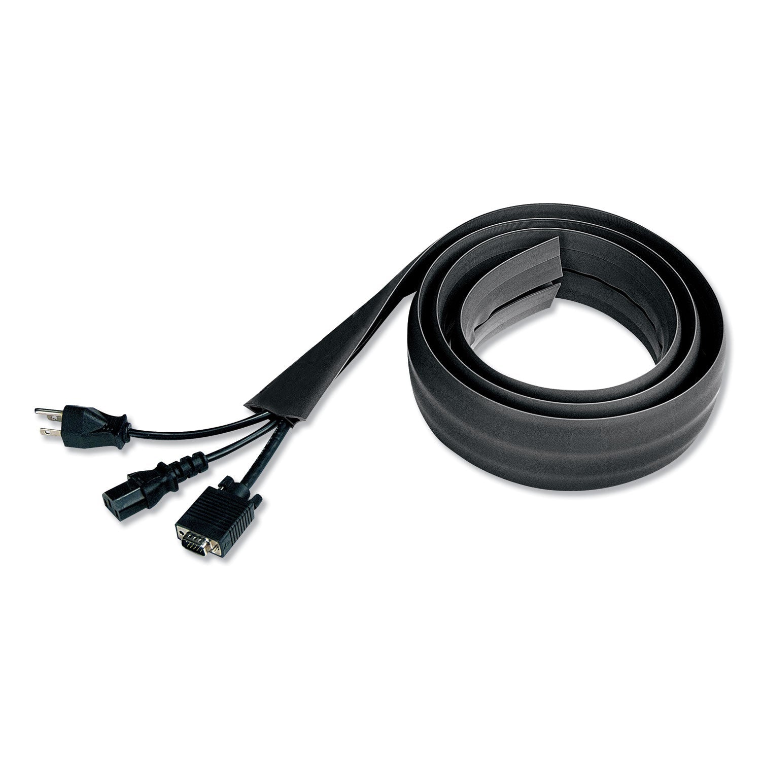 Floor Sleeve Cable Management | 72" Black