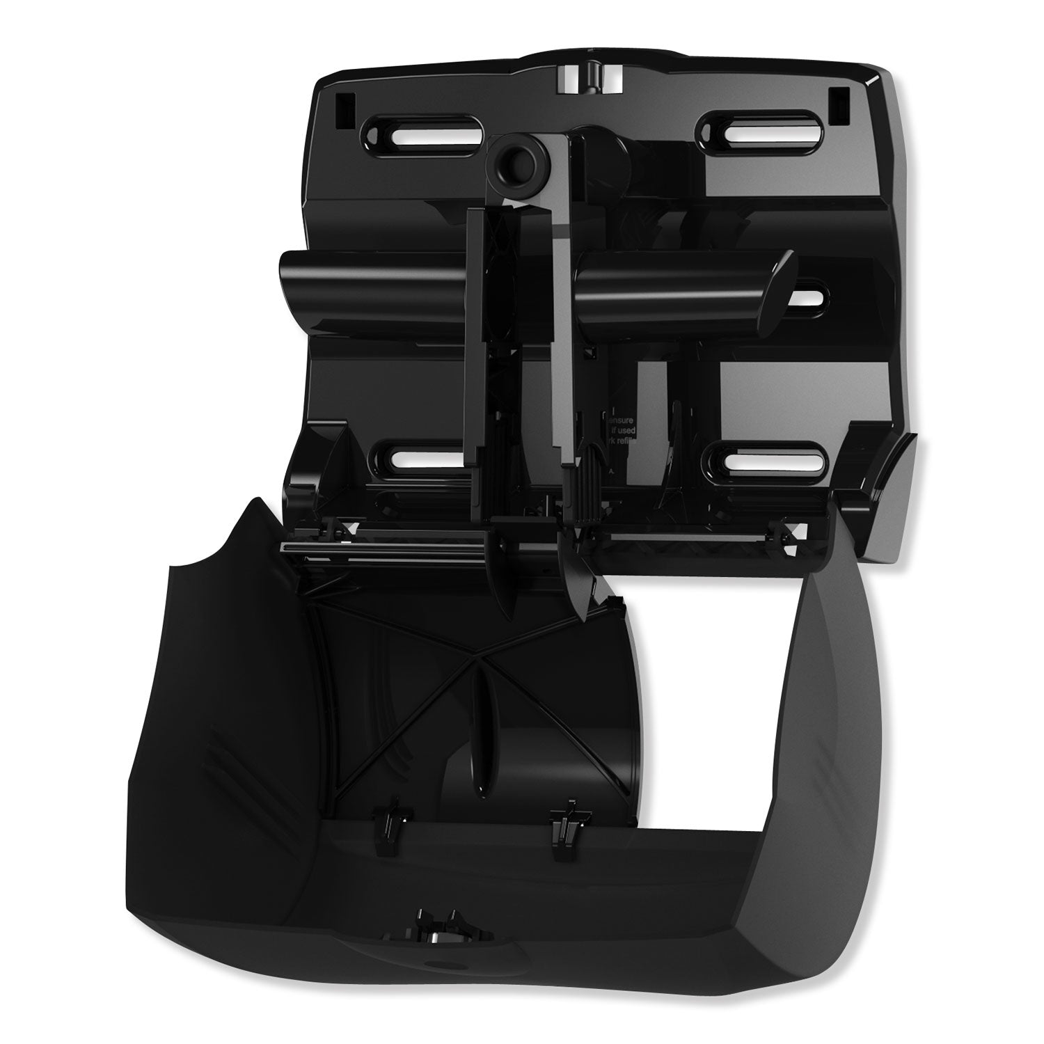 Tork® Twin Bath Tissue Roll Dispenser For Opticore, 11.06 X 7.18 X 8.81, Black
