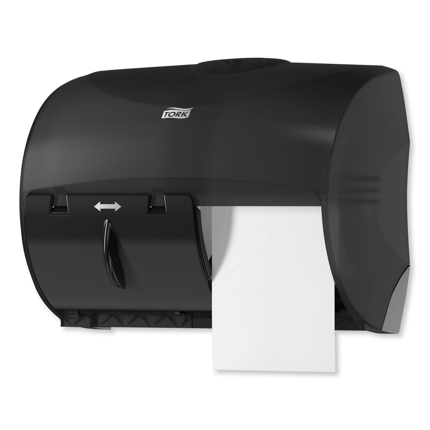 Tork® Twin Bath Tissue Roll Dispenser For Opticore, 11.06 X 7.18 X 8.81, Black