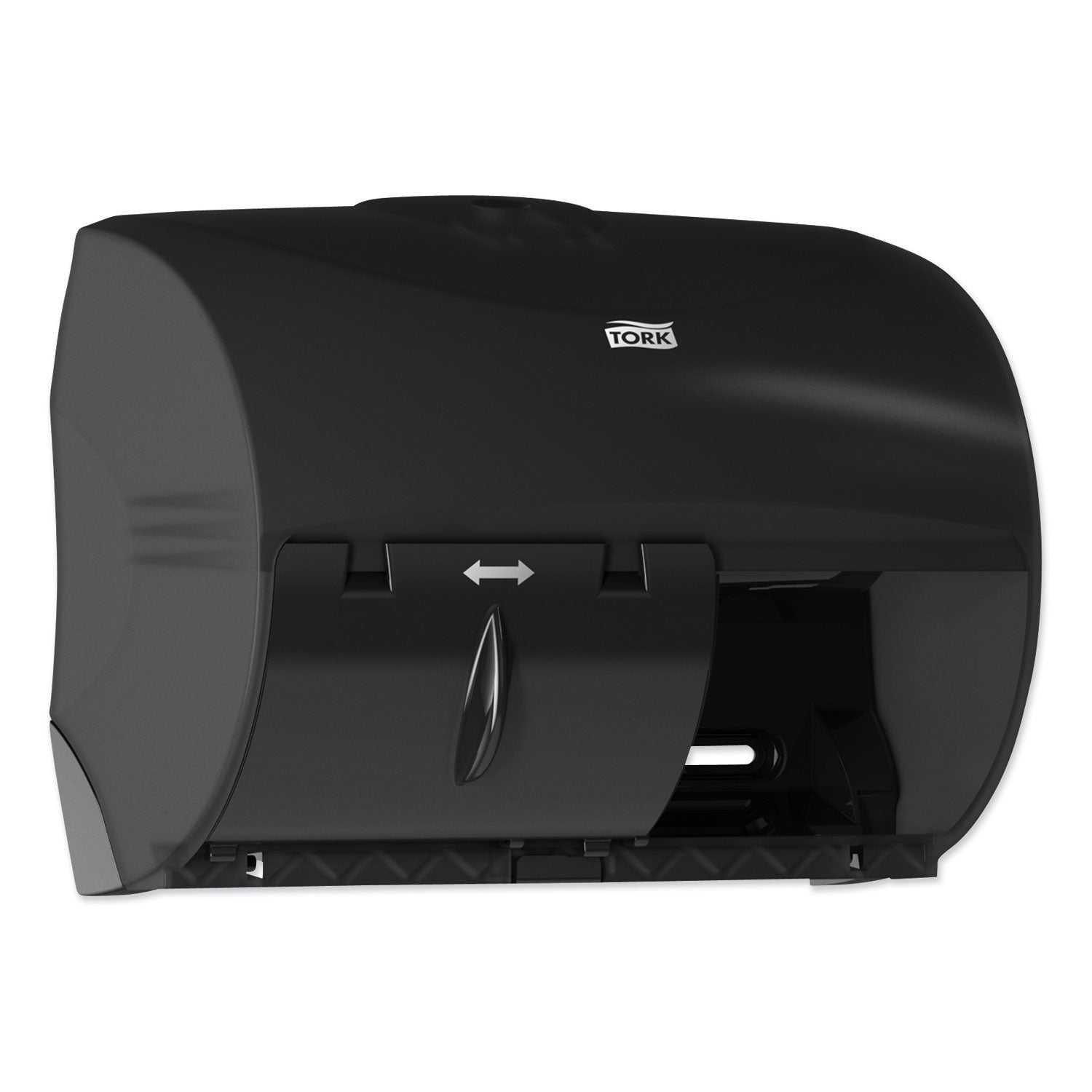 Tork® Twin Bath Tissue Roll Dispenser For Opticore, 11.06 X 7.18 X 8.81, Black