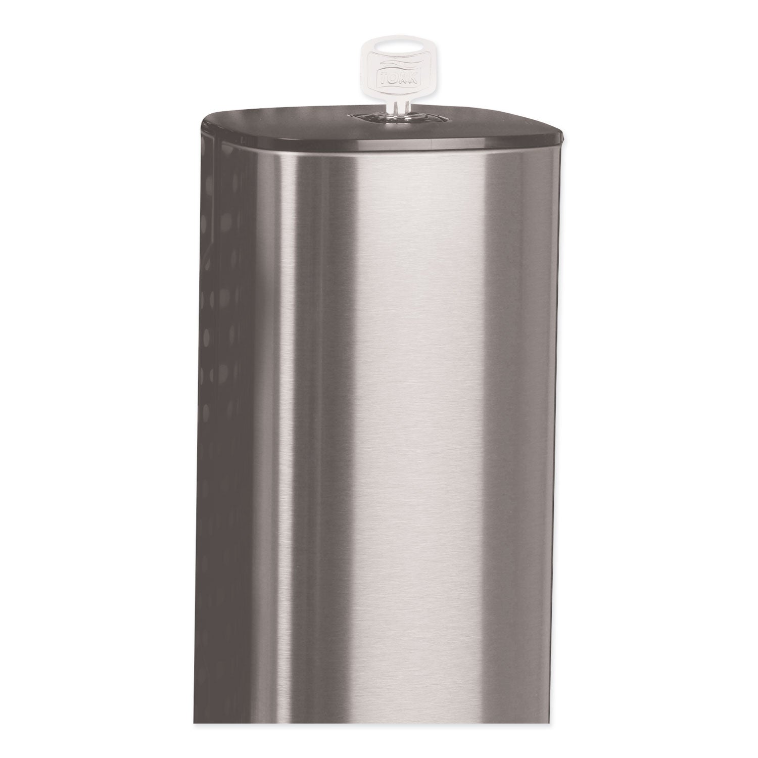 Tork® Foam Skincare Manual Dispenser, 1 L Bottle; 33 Oz Bottle, 4.25 X 4.25 X 11.38, Stainless Steel