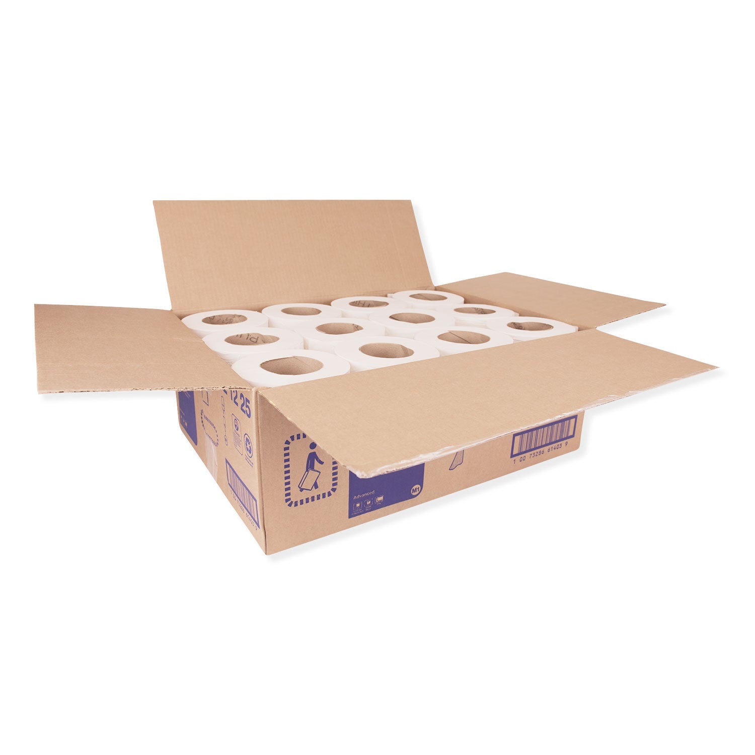 Tork® Advanced Soft Mini Centerfeed Hand Towel, 2-Ply, 8.3 x 11.8, 266/Roll, 12 Rolls/Carton