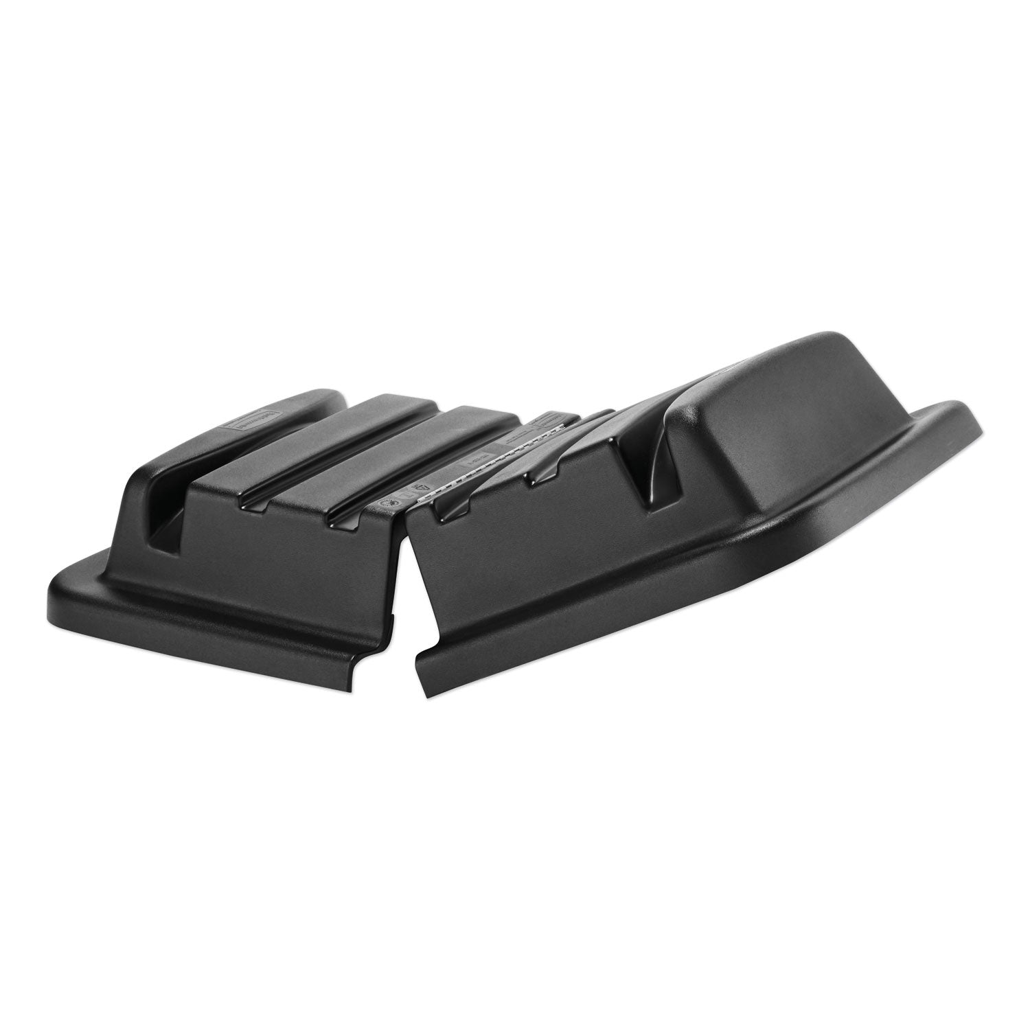Rubbermaid® Commercial Hinged Dome Lid For Cube Truck, Black