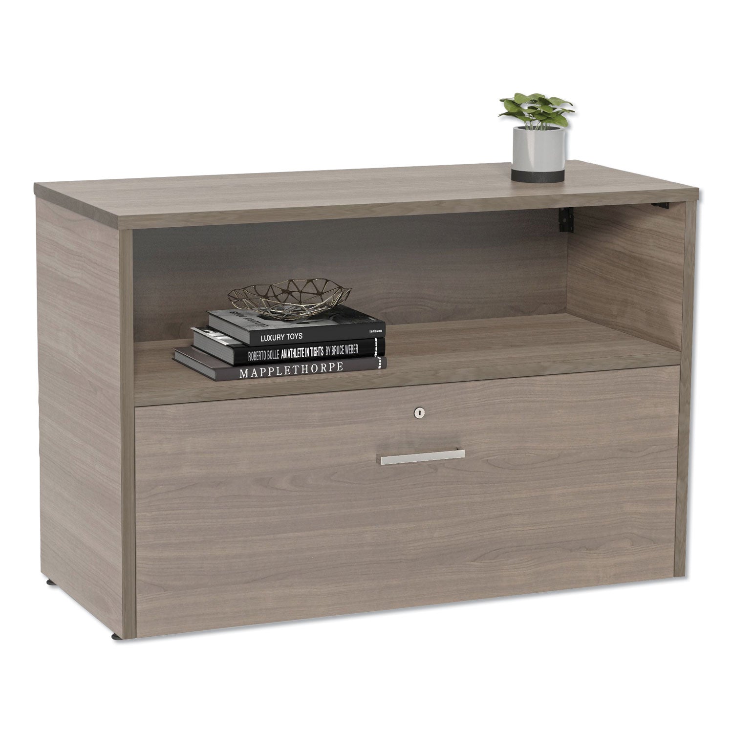 Urban Cabinet Credenza | Lateral File, Walnut