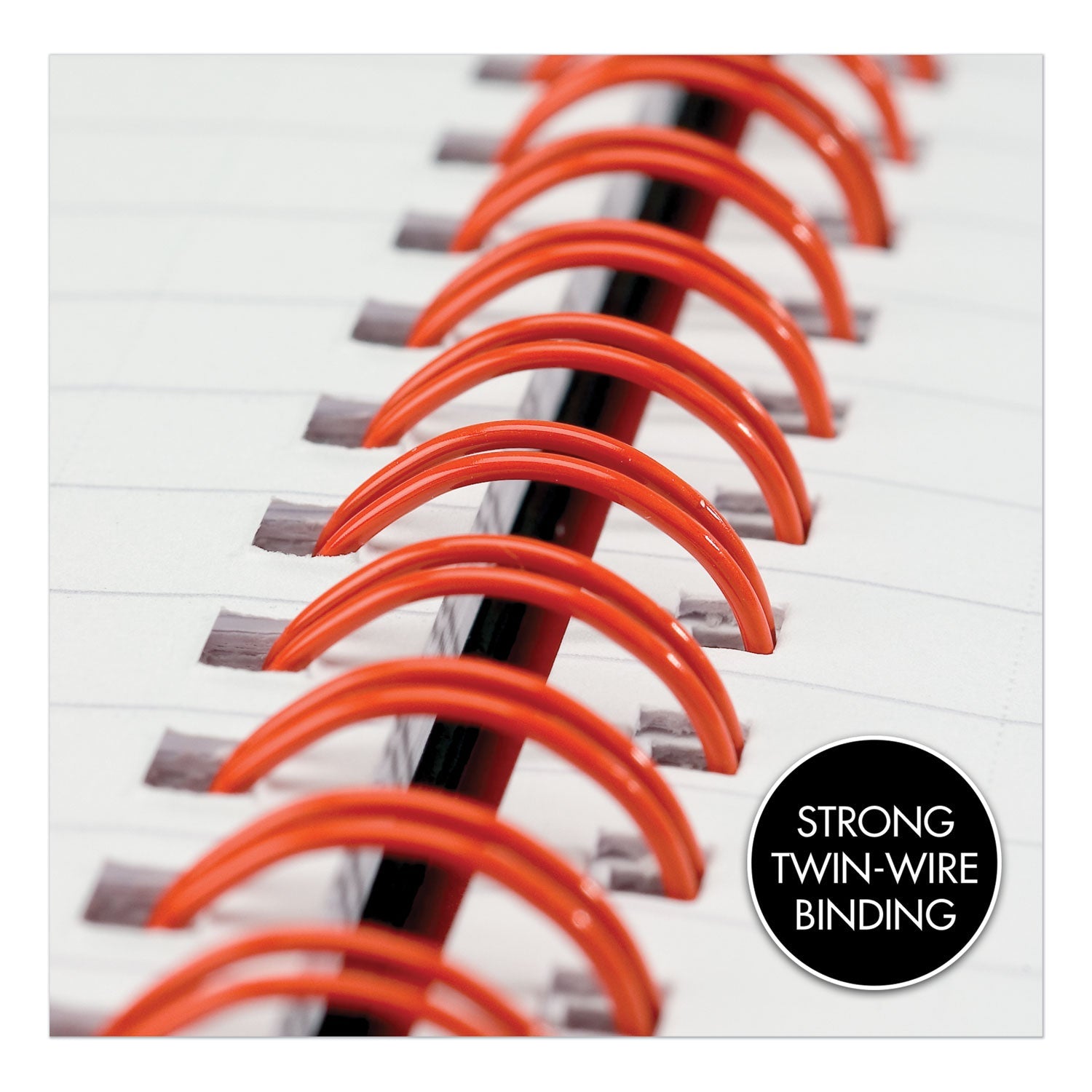 Black n' Red™ Hardcover Twinwire Notebooks, SCRIBZEE Compatible, 1-Subject, Wide/Legal Rule, Black Cover, (70) 11 x 8.5 Sheets