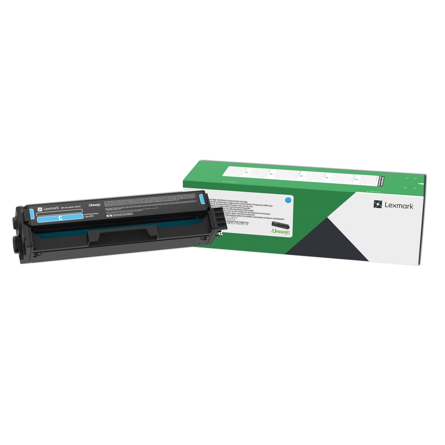 Lexmark™ C3210c0 Return Program Toner, 1,500 Page-Yield, Cyan