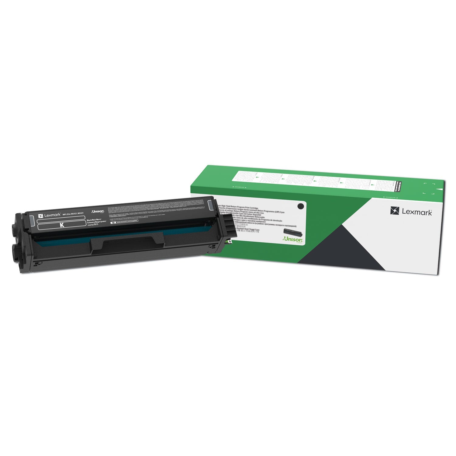 Lexmark™ C3210k0 Return Program Toner, 1,500 Page-Yield, Black