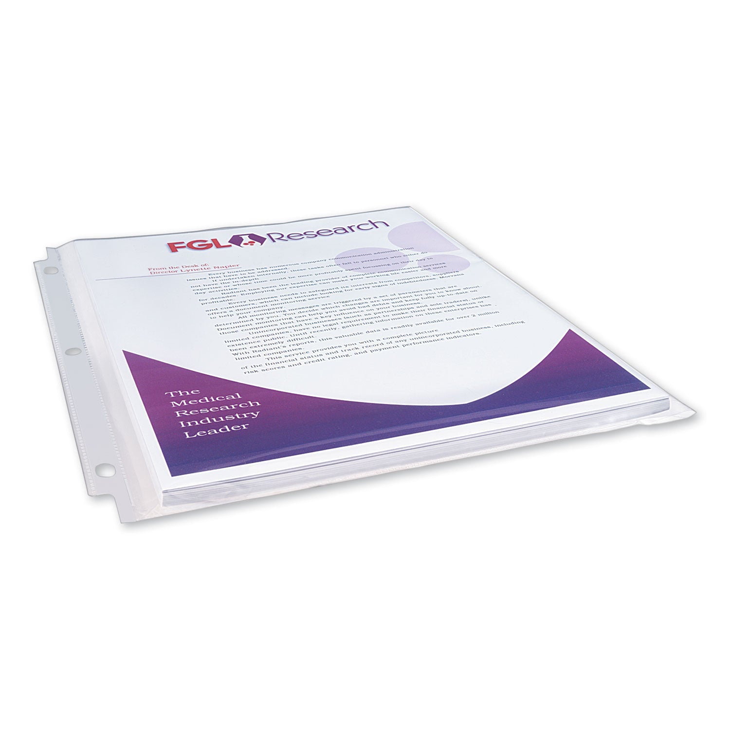 Avery® Multi-Page Top-Load Sheet Protectors, Heavy Gauge, Letter, Clear, 25/pack