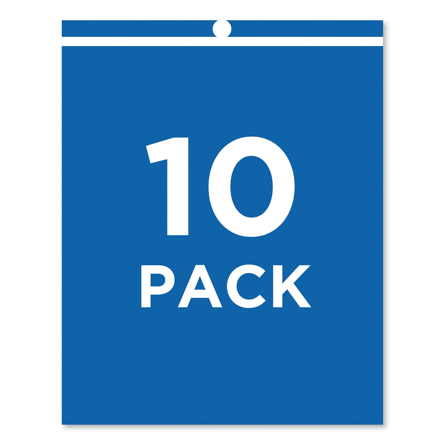 Avery® Job Ticket Holders, Heavy Gauge Vinyl, 9 X 12, Clear, 10/pack
