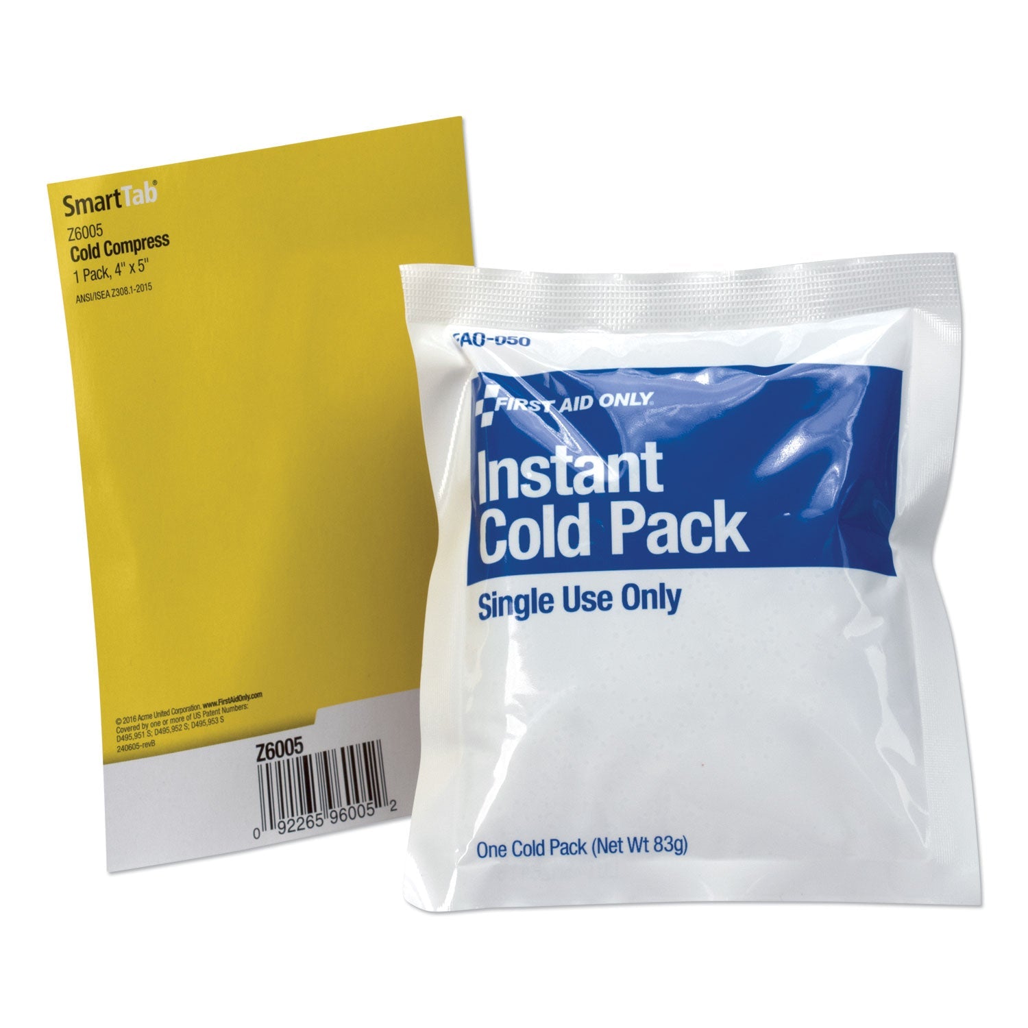Instant Cold Compress | 4x5 Single Use Pack