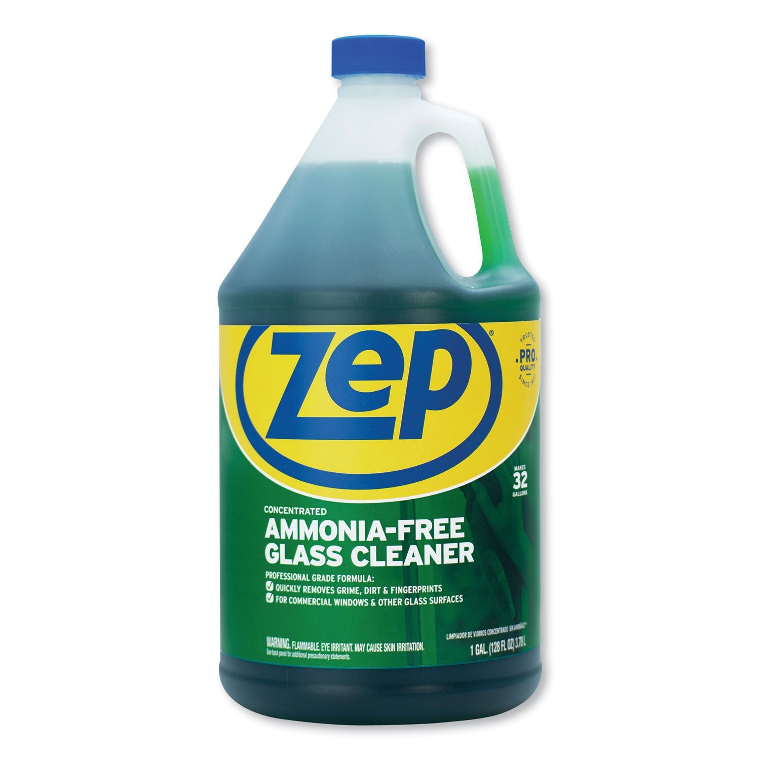 Ammonia-Free Glass Cleaner | 1 Gal | 4-Carton