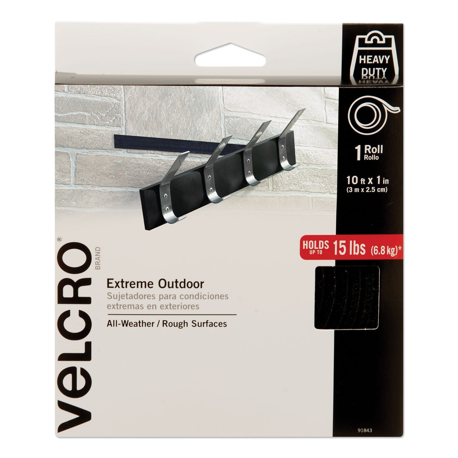 Heavy-Duty Fasteners | Extreme Outdoor | 1"x10'