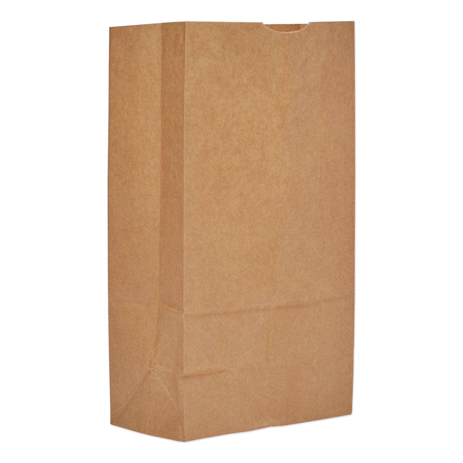 Ross & Wallace Paper Products Grocery Paper Bags, #12 Size, 7" x 4.38" x 13.75", Natural, 500/Bundle