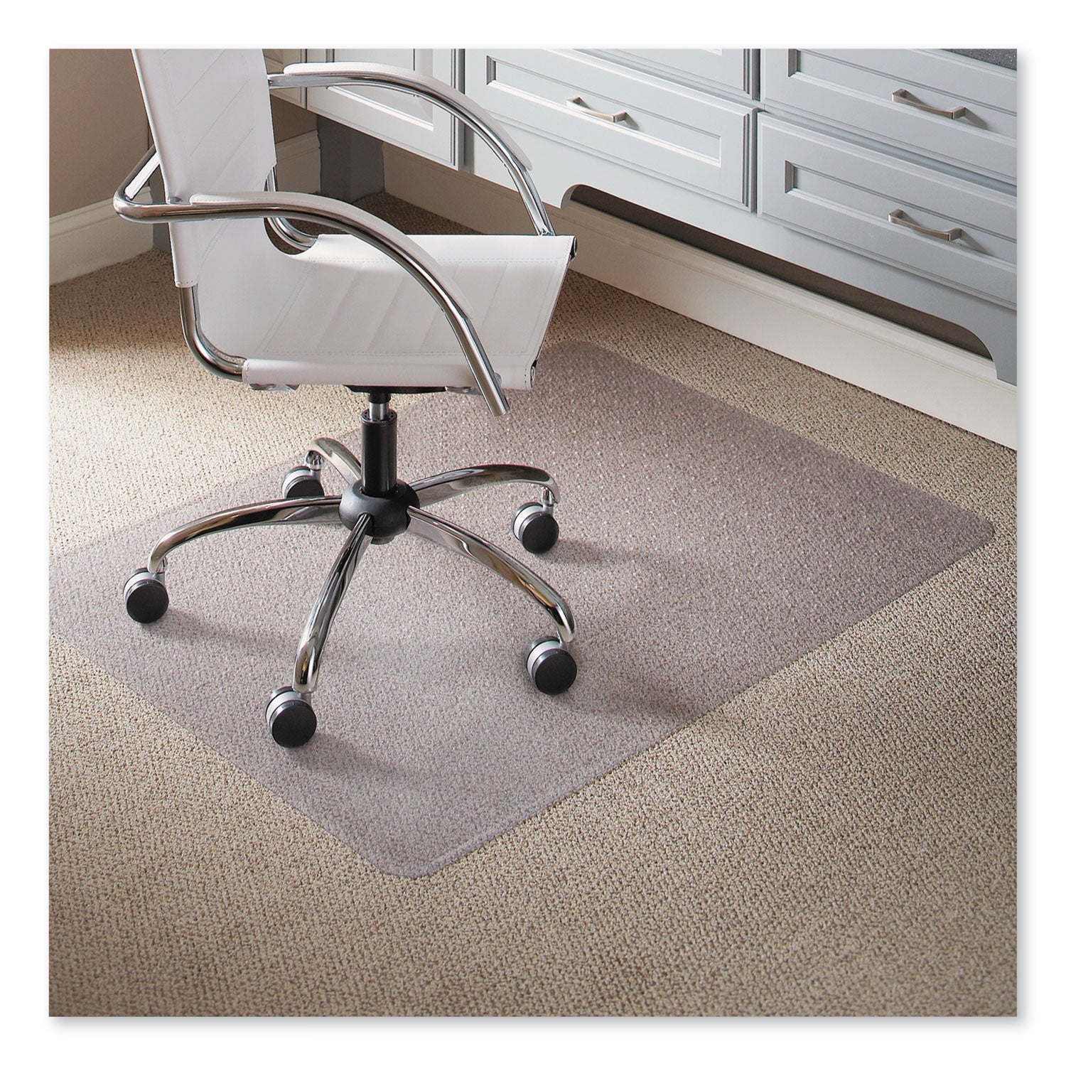 Light Use Chair Mat | For Low Pile Carpet, 46x60