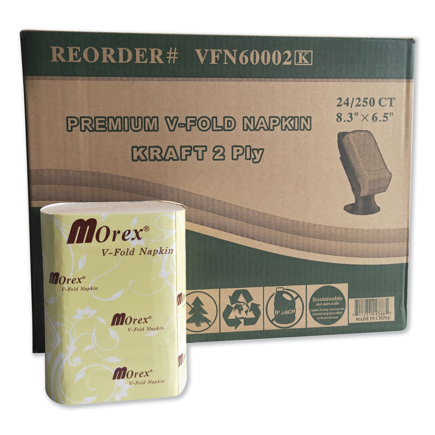 Premium Interfold Pop-Up Dispenser Napkin | 6000