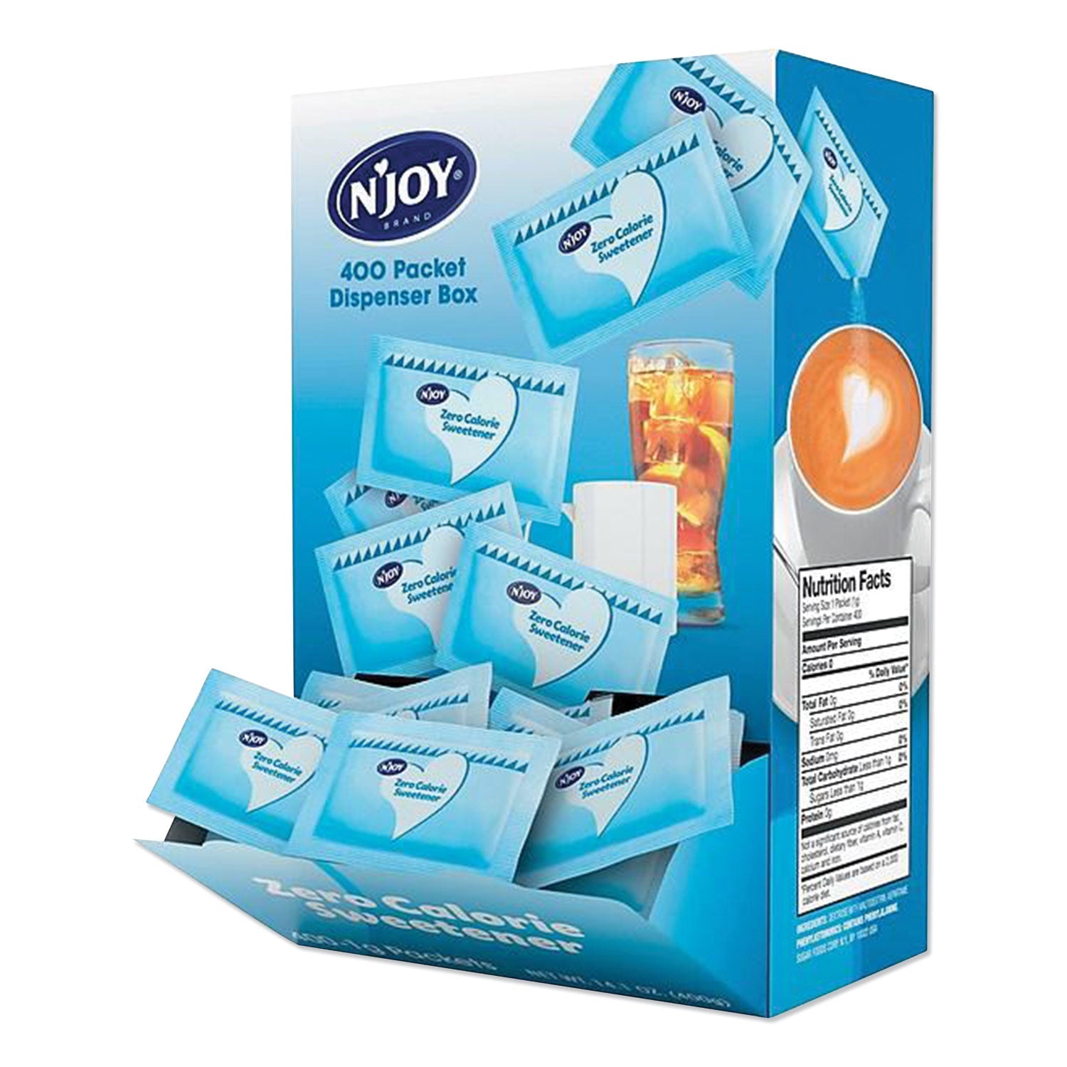 N'Joy Blue Aspartame Artificial Sweetener | 400/Box