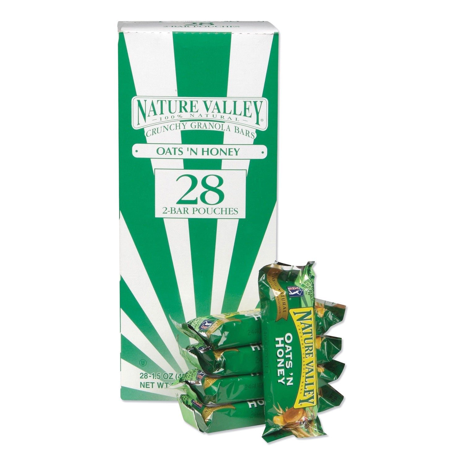 Granola Bars | Crunchy Oats & Honey, 28/Box