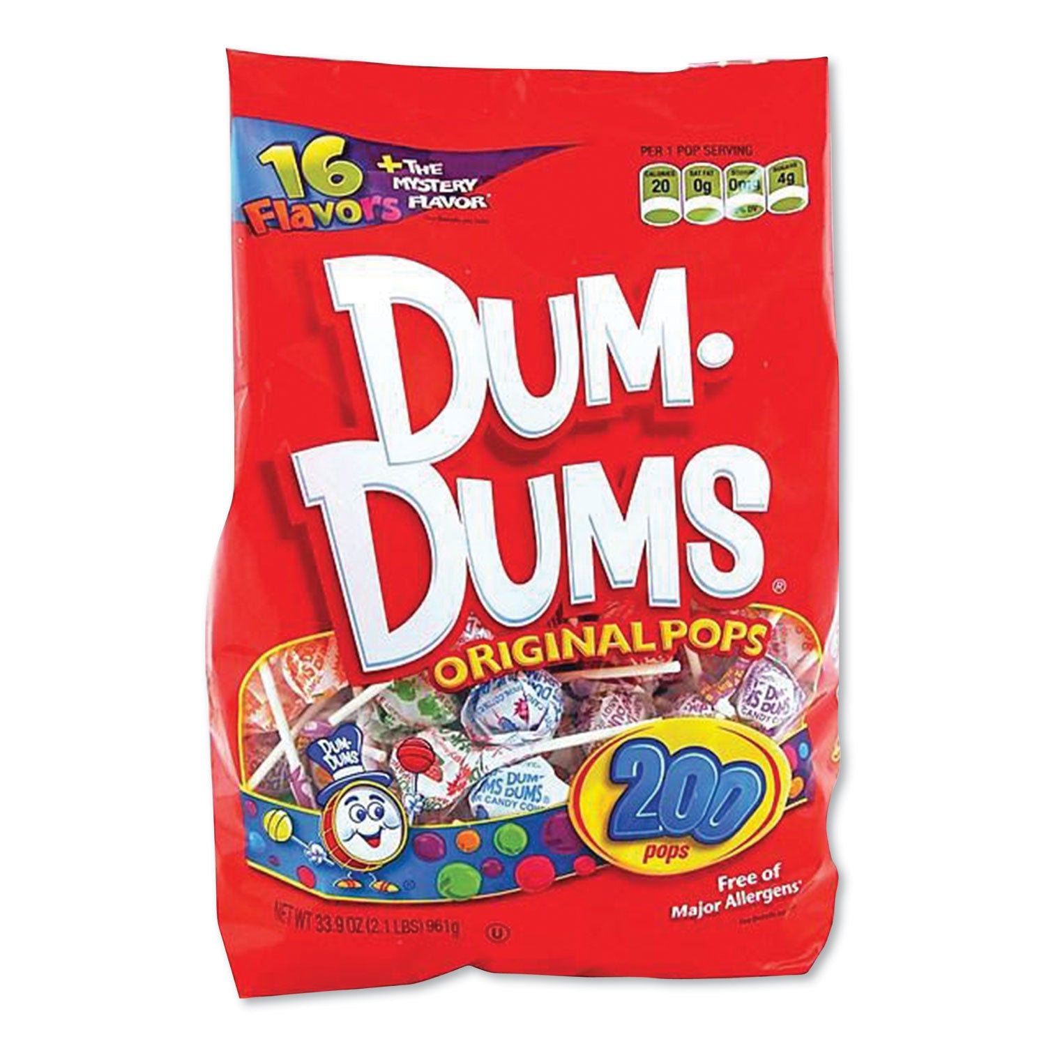 Dum-Dum-Pops | Assorted, 200/Pack, Spangler®