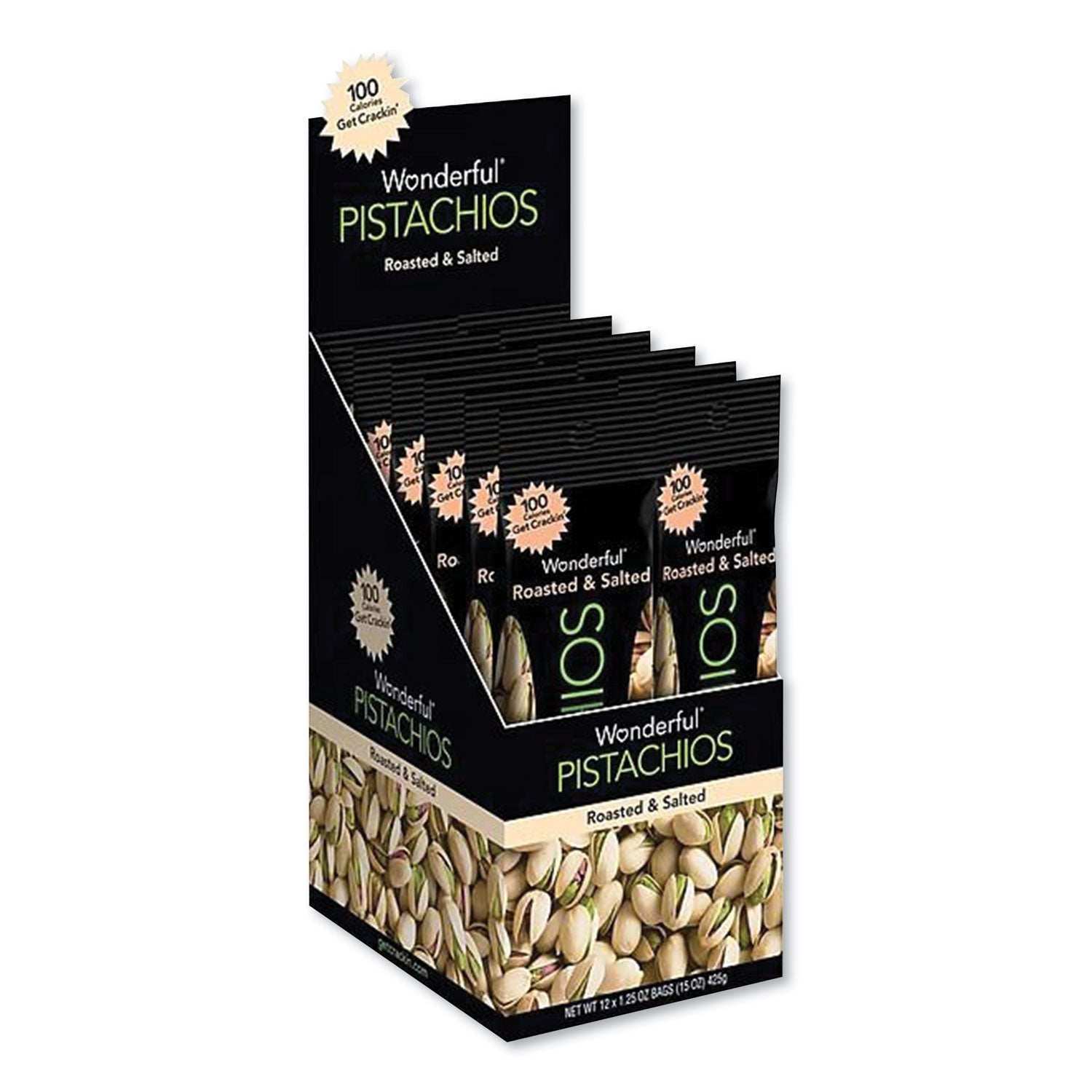 Wonderful Pistachios | Roasted & Salted | 12-Box