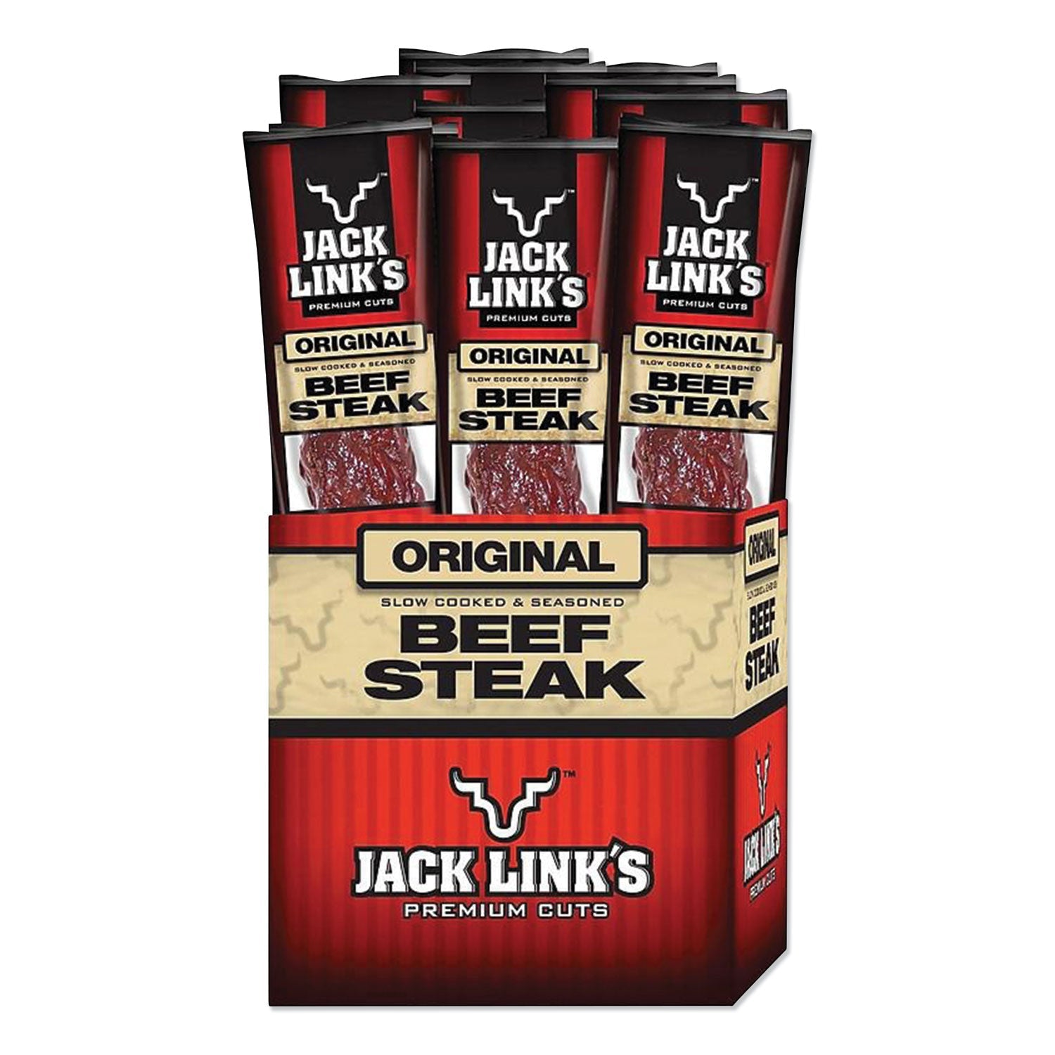 Jack Link’s Beef Steak, Original, 1 Oz, 12/box