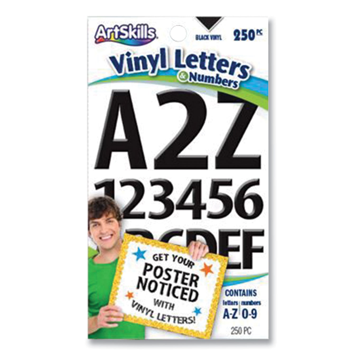 Vinyl Letters & Numbers | 1" & 2" | Black
