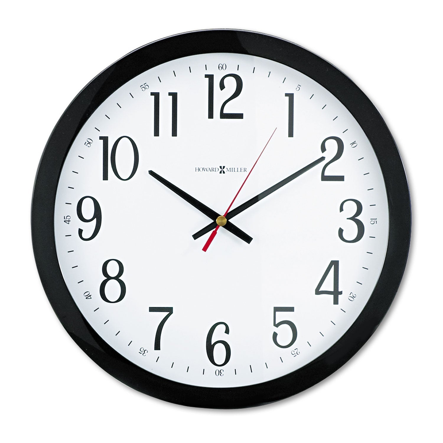Howard Miller Gallery Wall Clock | 16" Black