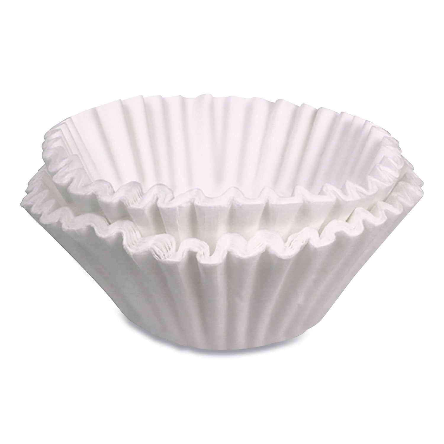 BUNN® Coffee Filters, 12 Cup Size, Flat Bottom, 3,000/carton