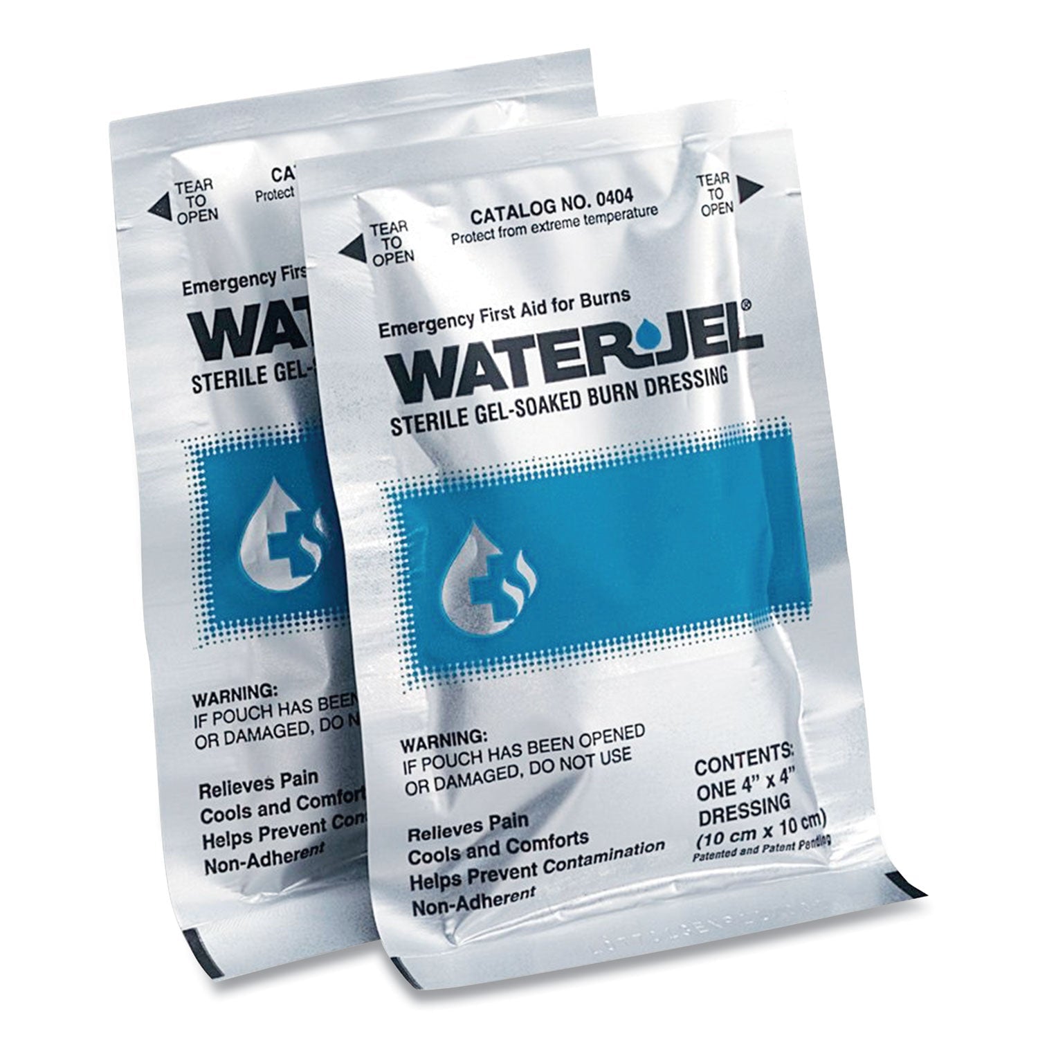 Water-Jel Burn Dressing | 4x4 Sterile Gel-Soaked